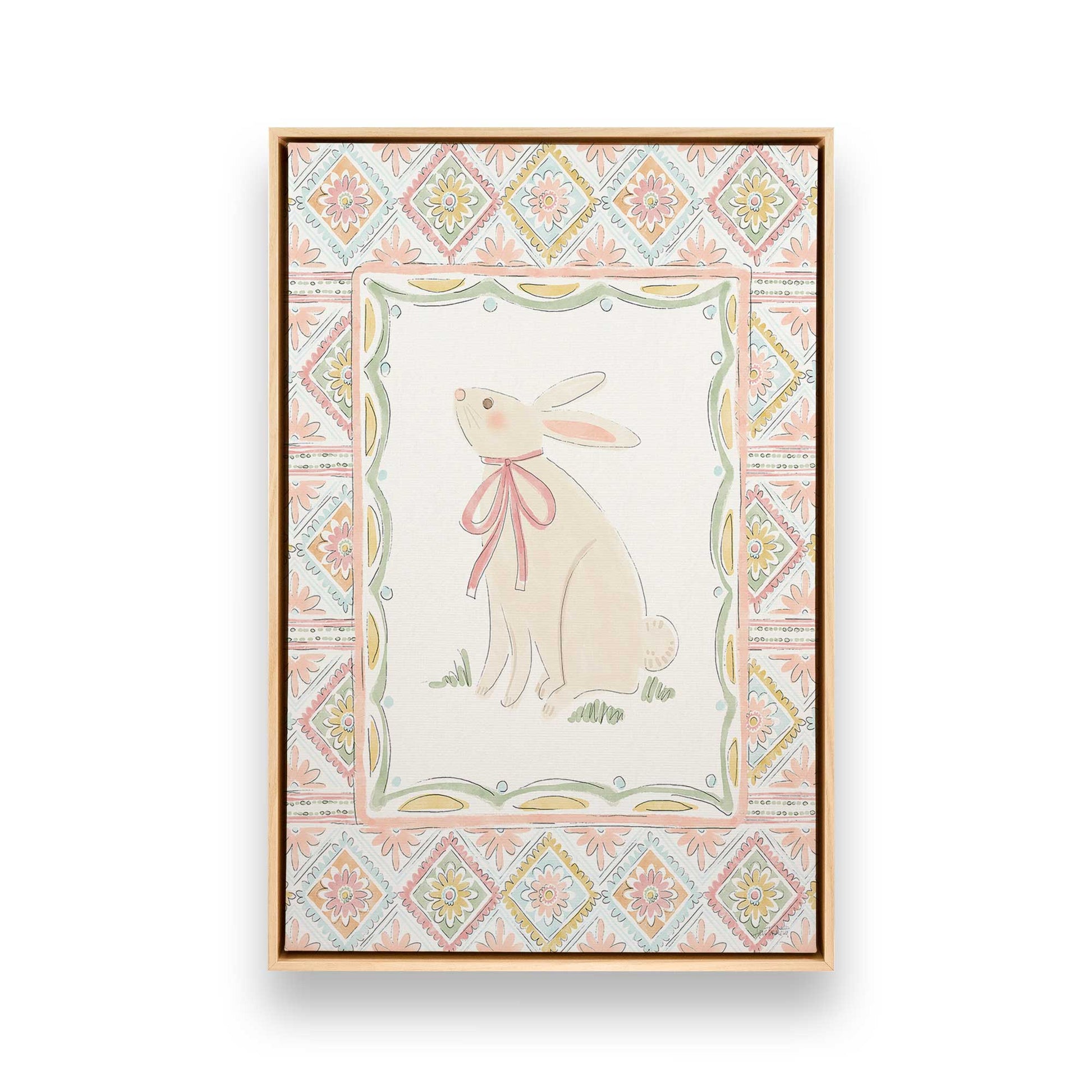 [Color:American Maple], Picture of art in a American Maple frame