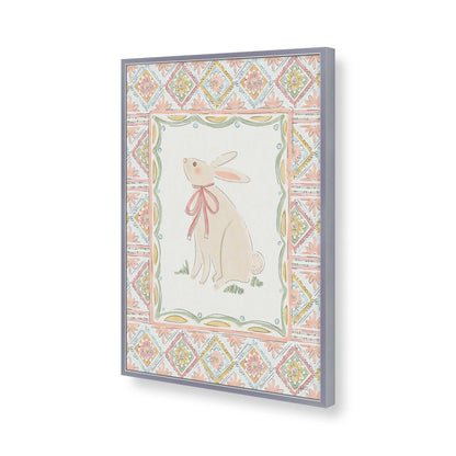 [Color:Polished Chrome], Picture of art in a Polished Chrome frame of the corner