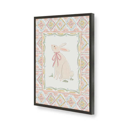 [Color:Satin Black], Picture of art in a Satin Black frame of the corner