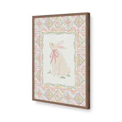 [Color:Walnut], Picture of art in a Walnut frame of the corner