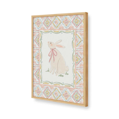 [Color:American Maple], Picture of art in a American Maple frame of the corner