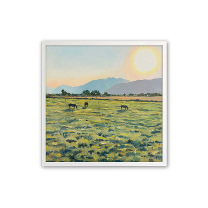 [Color:Opaque White], Picture of art in a Opaque White frame