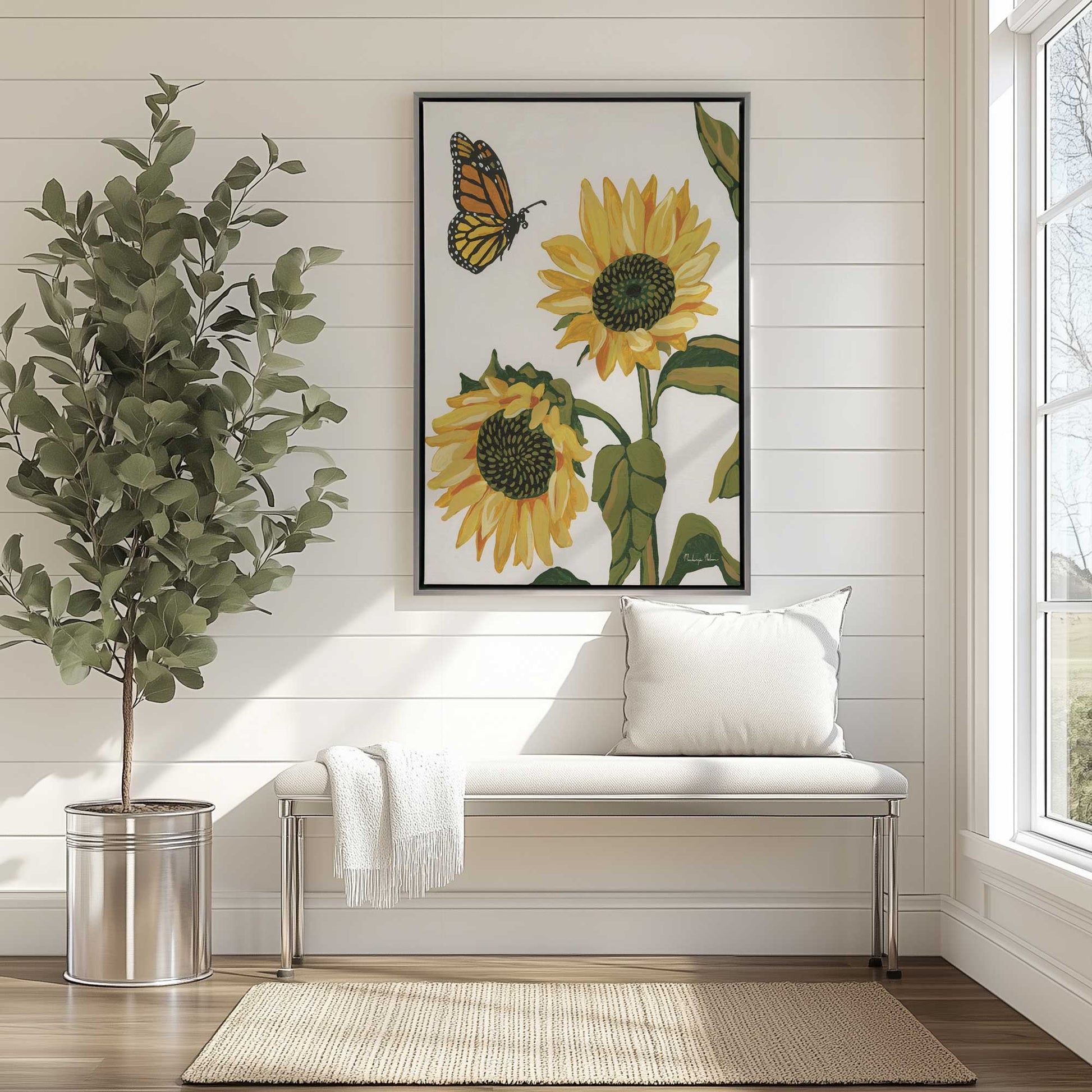 Picture of art in a room