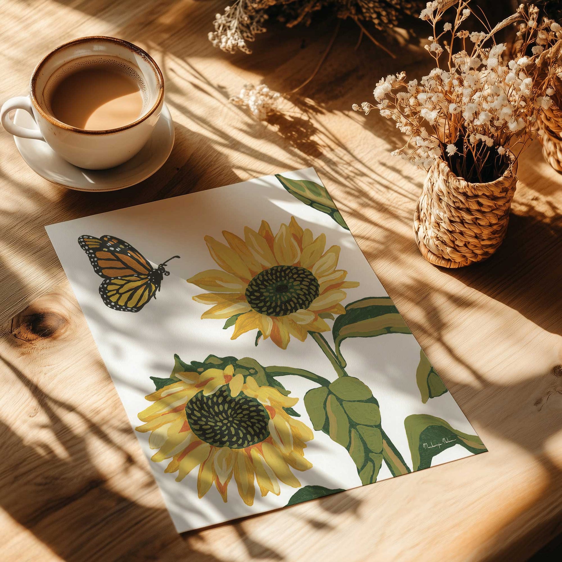 [Color:Rolled Print], Picture of close up of art