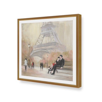 [Color:Polished Gold], Picture of art in a Polished Gold frame of the corner