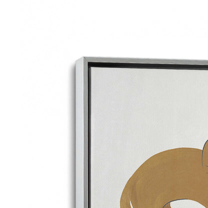 [Color:Polished Chrome], Picture of art in a Polished Chrome frame at an angle
