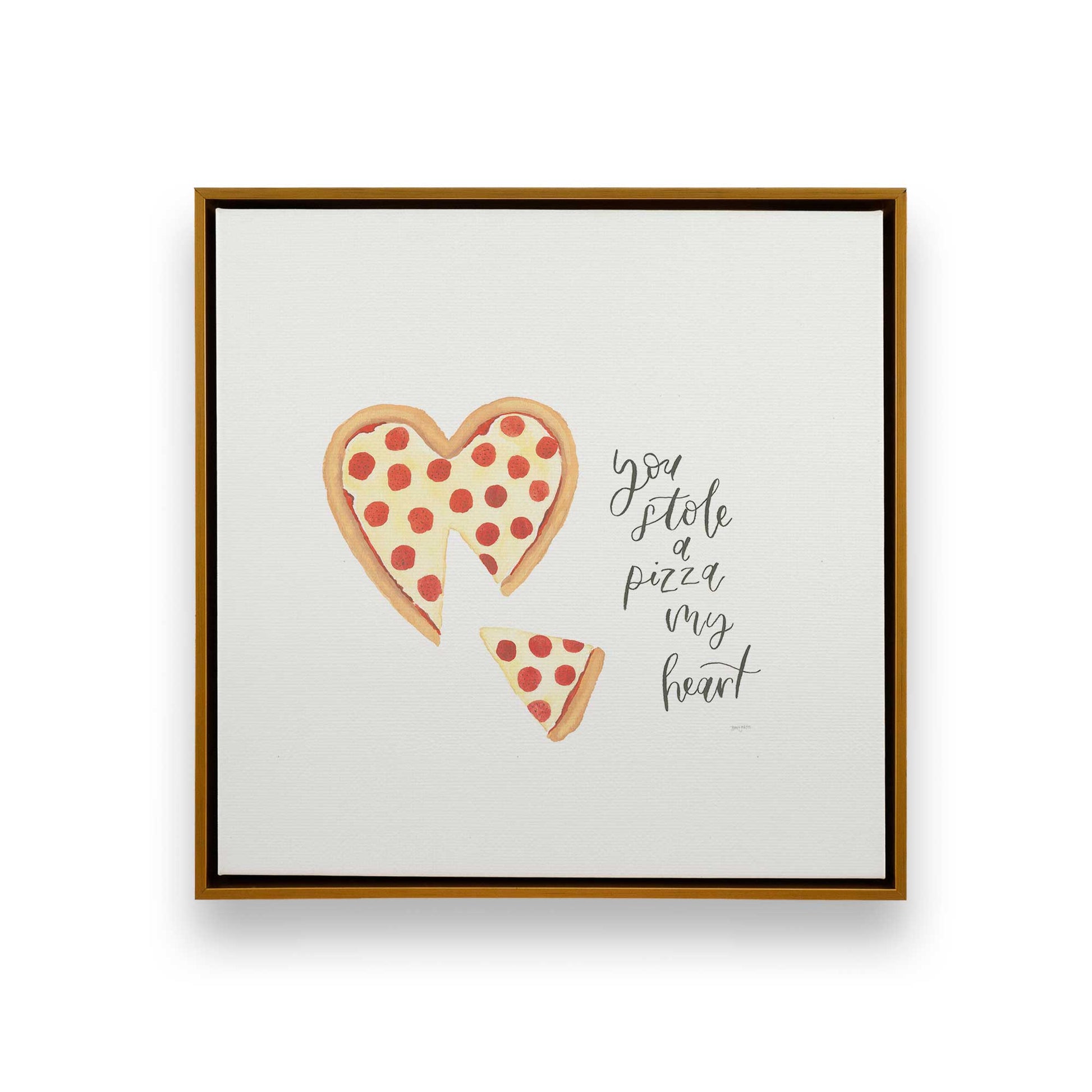 [Color:Polished Gold], Picture of art in a Polished Gold frame