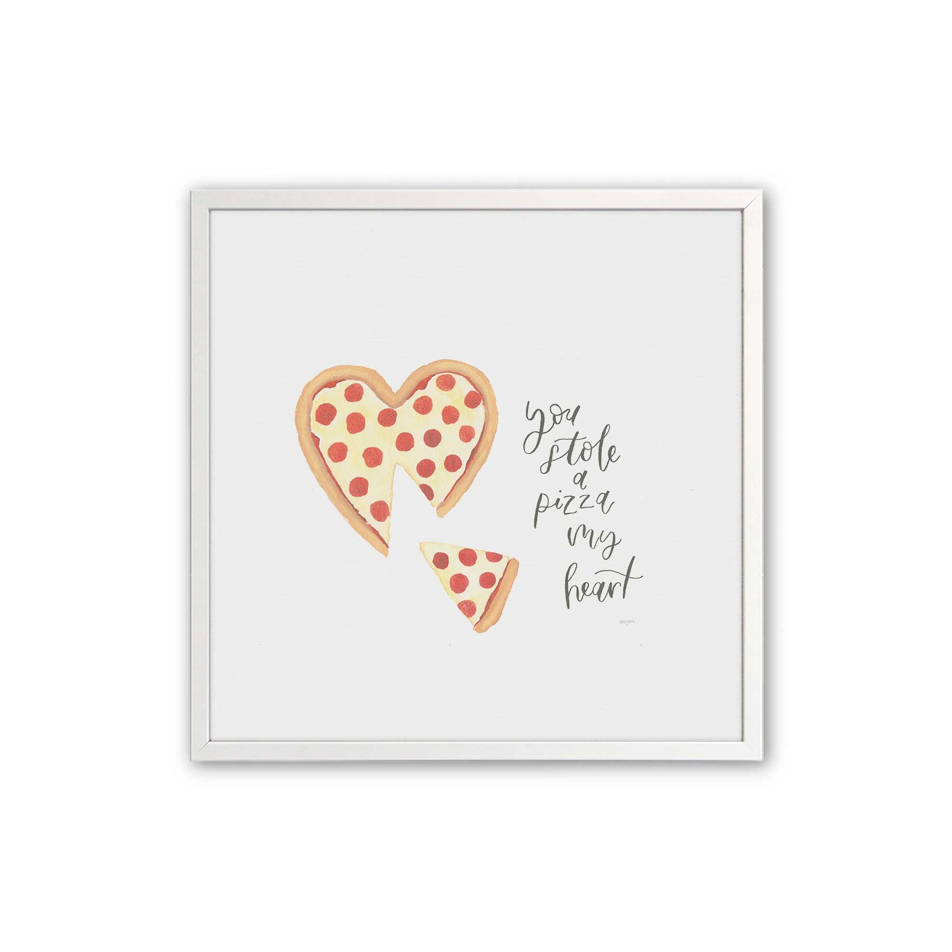 [Color:Opaque White], Picture of art in a Opaque White frame