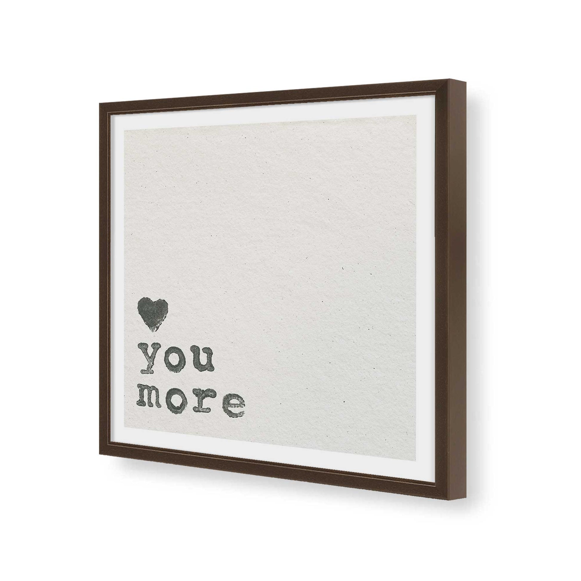 [Color:Espresso], Picture of art in a Espresso frame of the corner