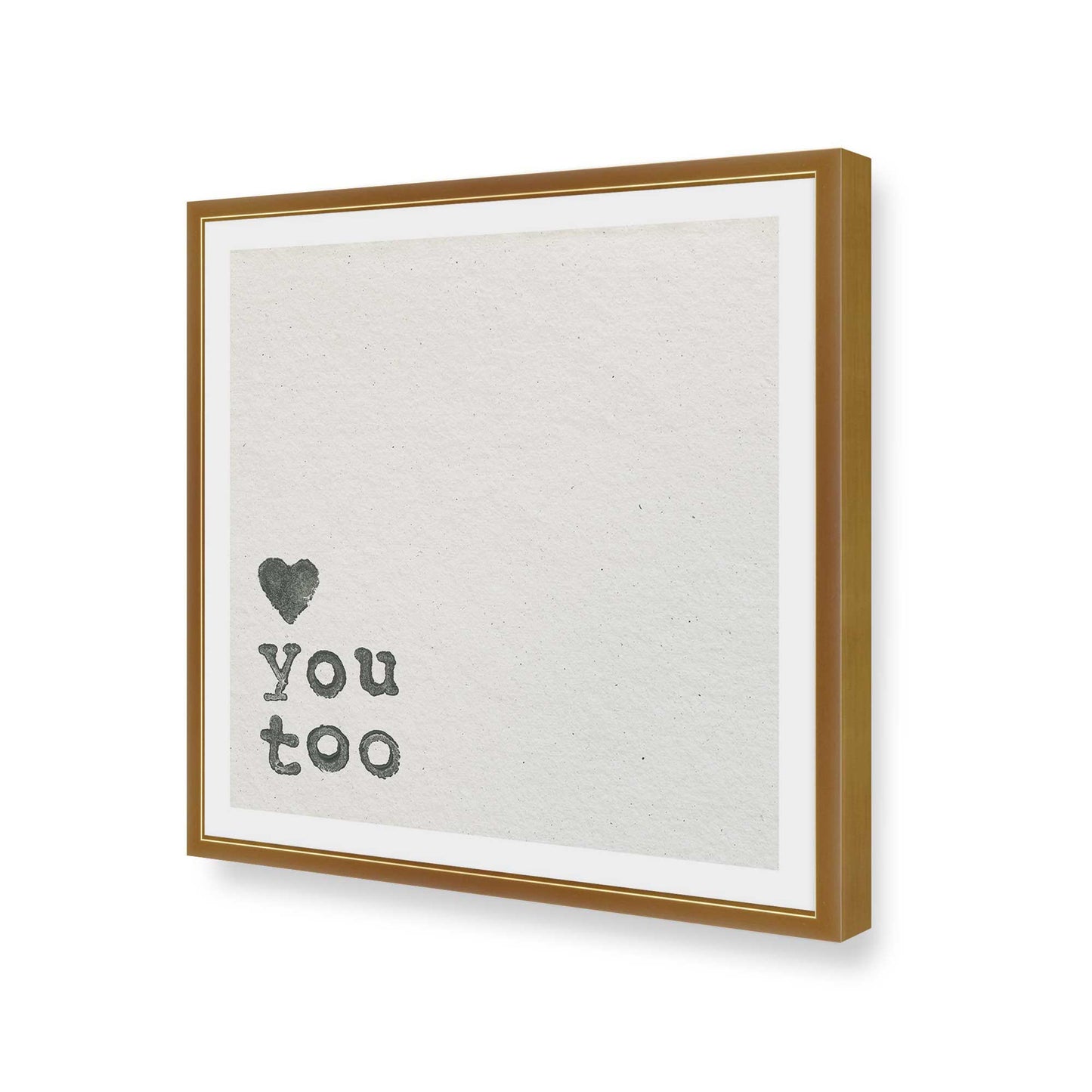 [Color:Polished Gold], Picture of art in a Polished Gold frame of the corner