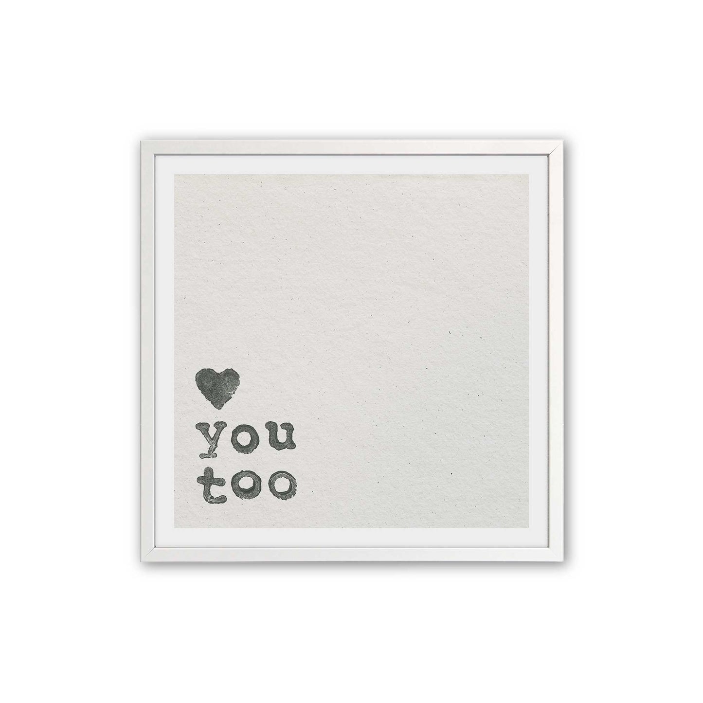[Color:Opaque White], Picture of art in an Opaque White frame