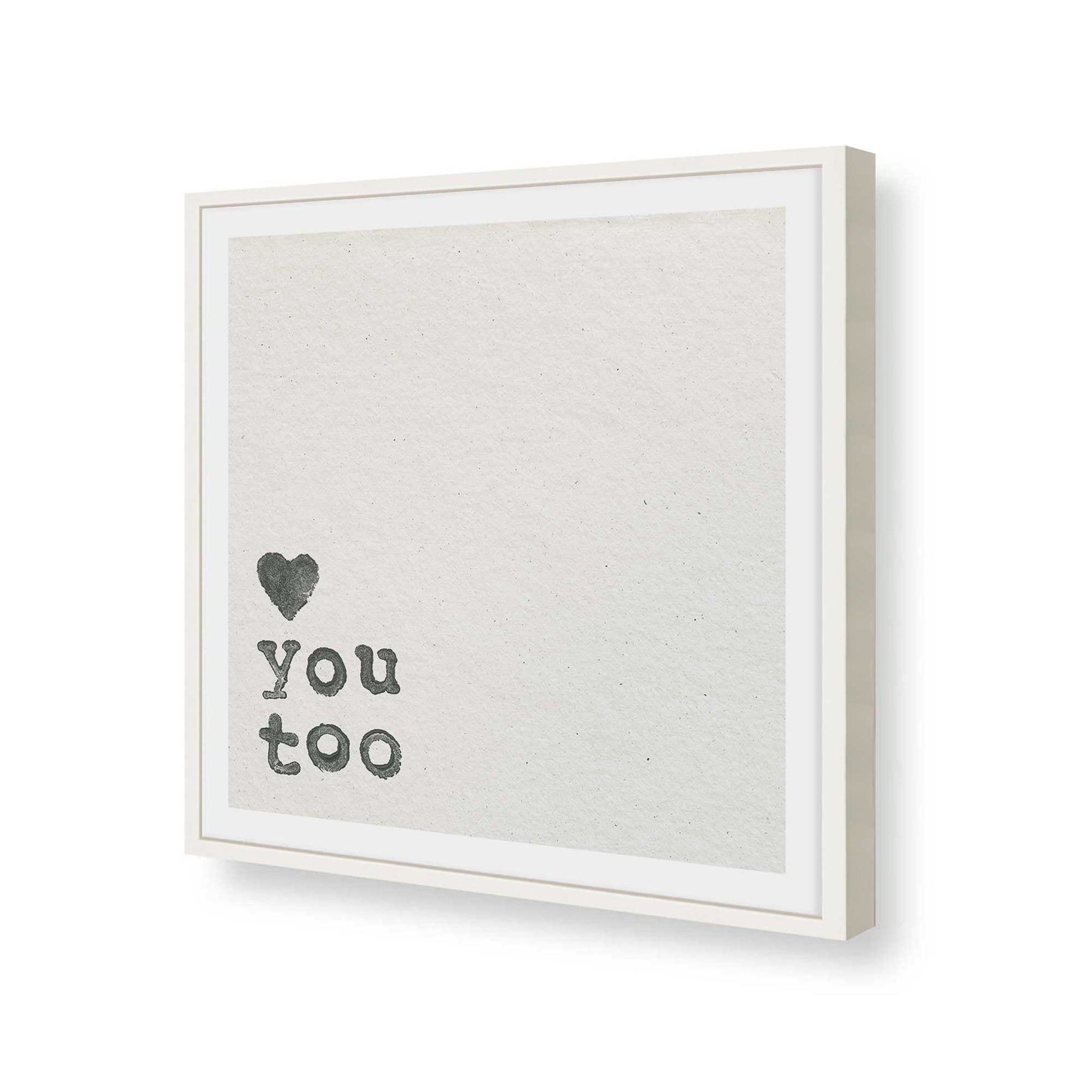 [Color:Opaque White], Picture of art in a Opaque White frame of the corner