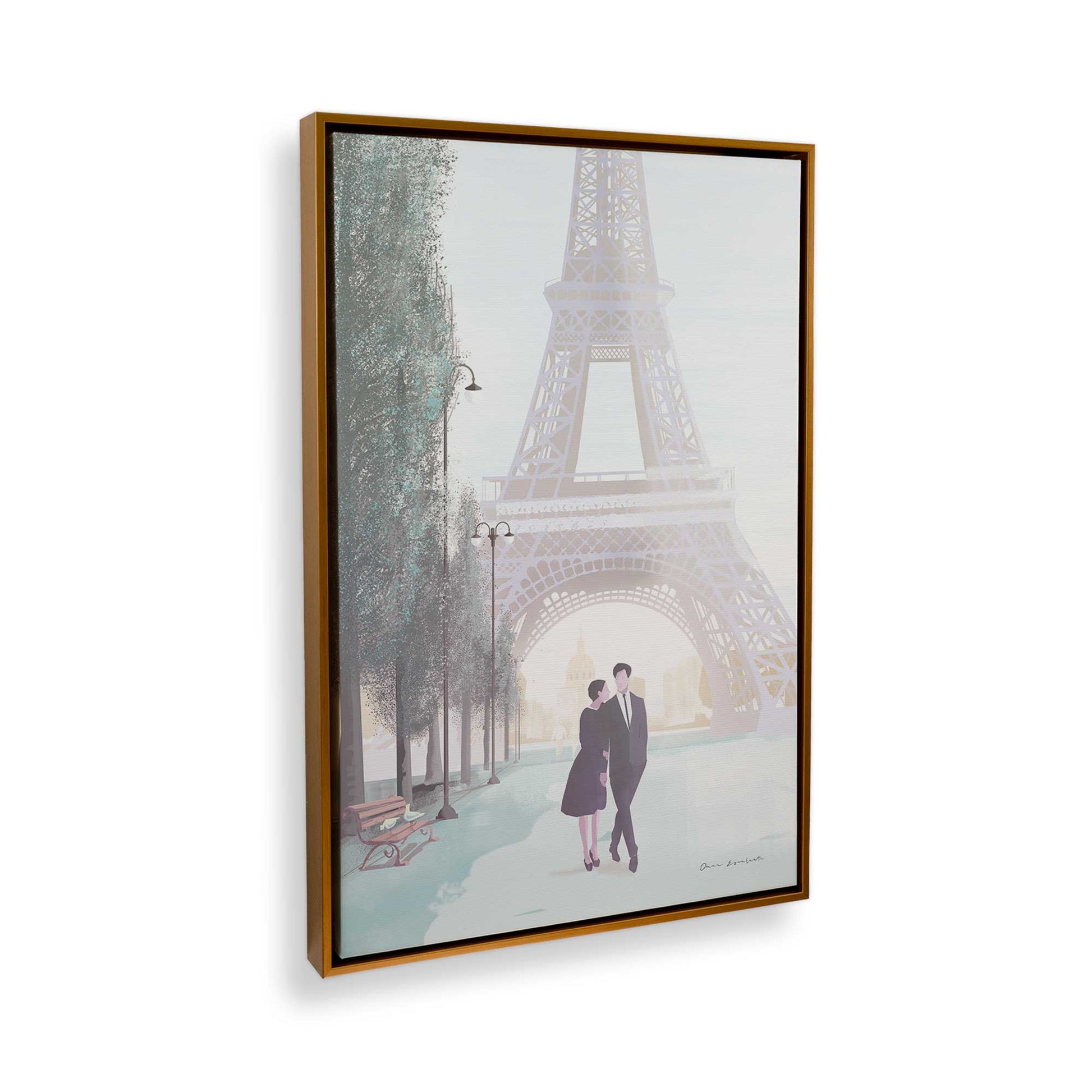 [Color:Polished Gold], Picture of the corner of the art