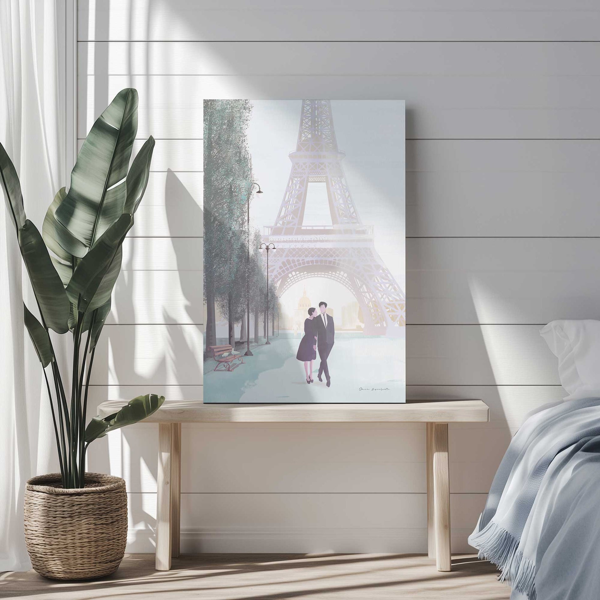 Picture of art in a room