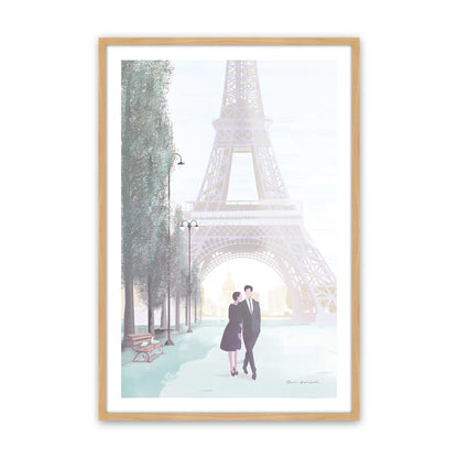 [Color:American Maple], Picture of art in a American Maple frame