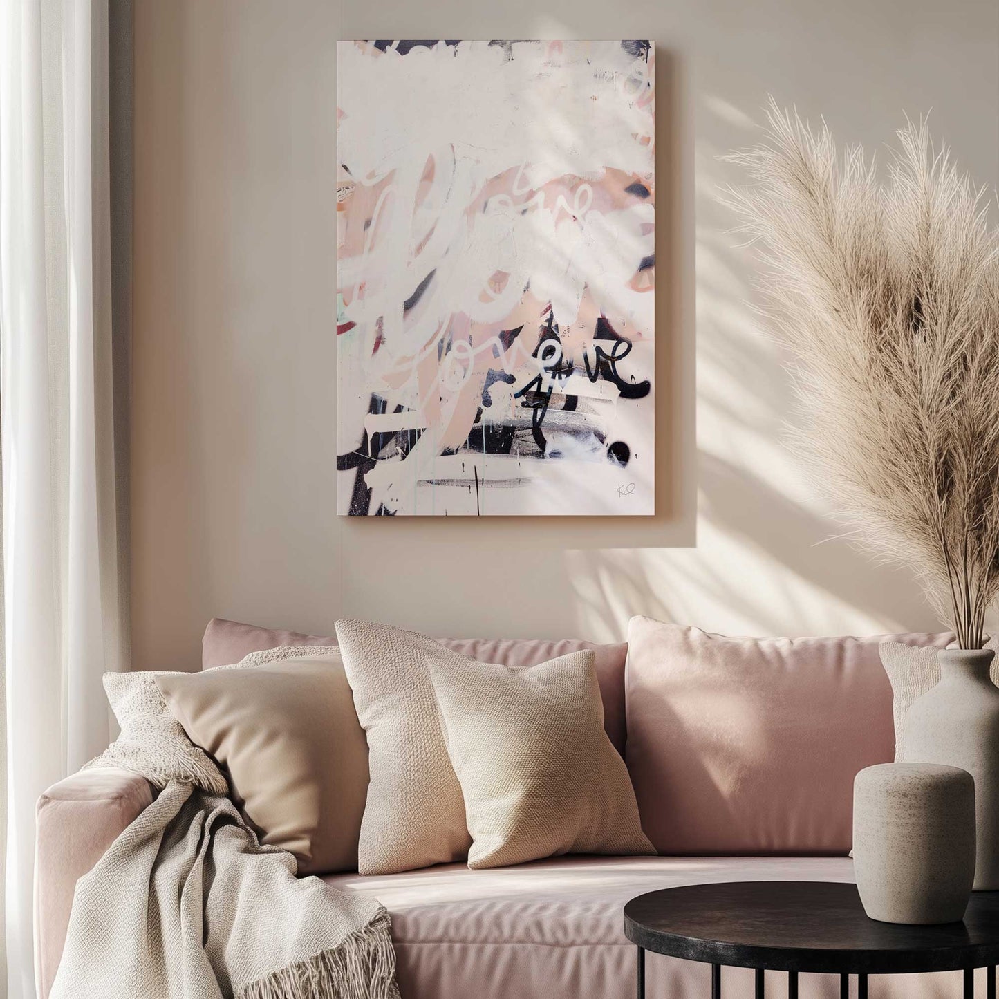 Picture of art in a room