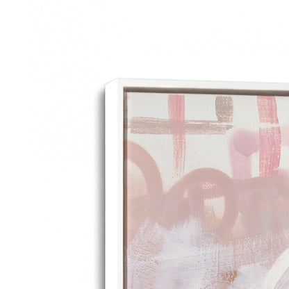 [Color:Opaque White], Picture of art in a White frame at an angle