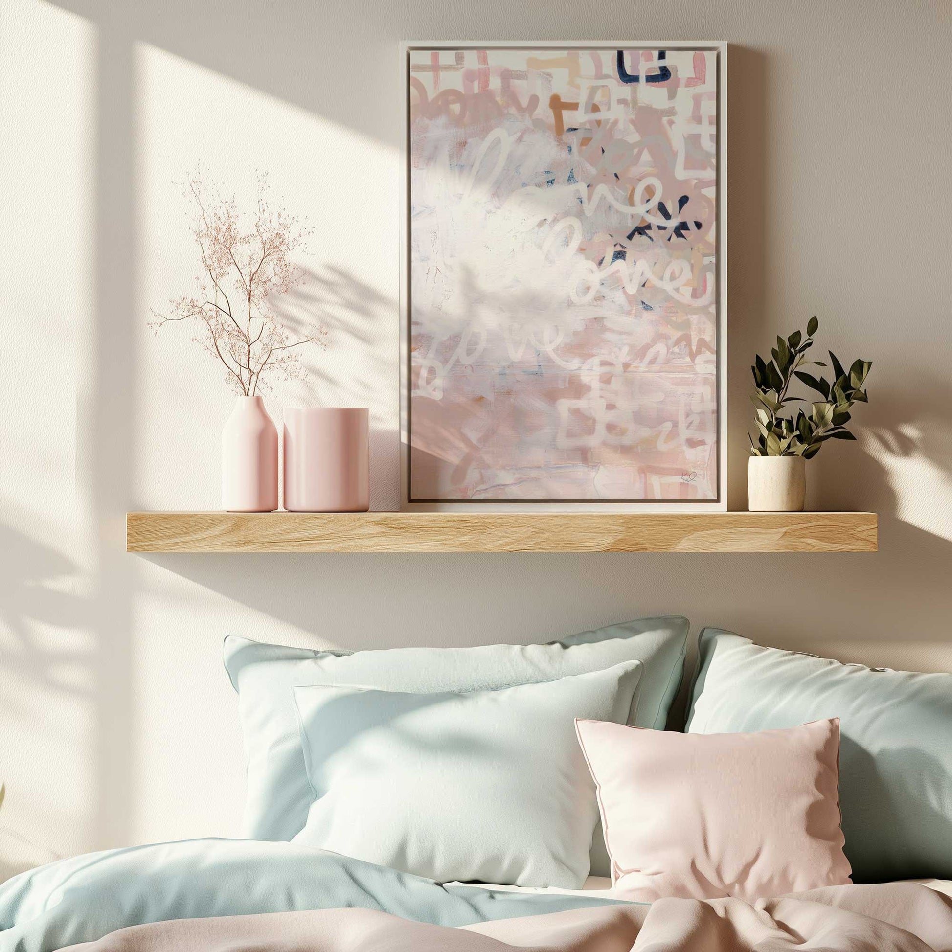 Picture of art in a room