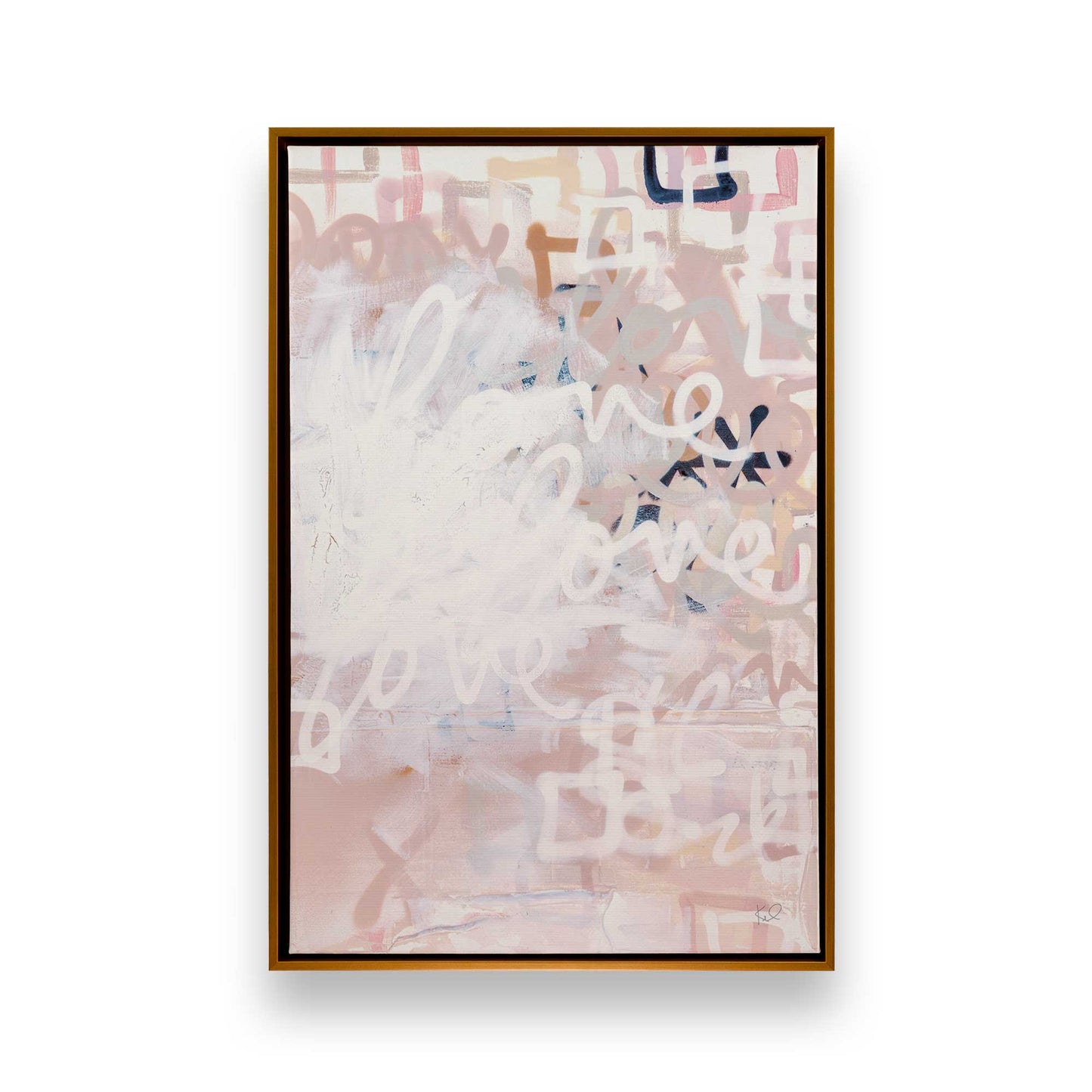 [Color:Polished Gold], Picture of art in a Polished Gold frame