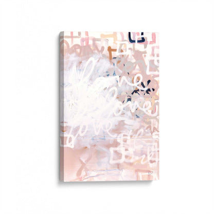[Color:Stretched Canvas], Picture of art at an angle