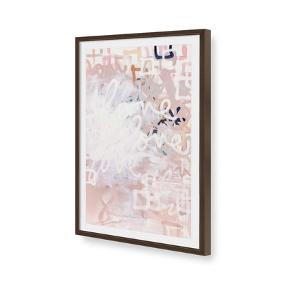 [Color:Belvinder Brown], Picture of art in a Belvinder Brown frame of the corner