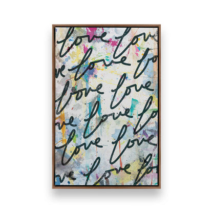[Color:Walnut], Picture of art in a Walnut frame