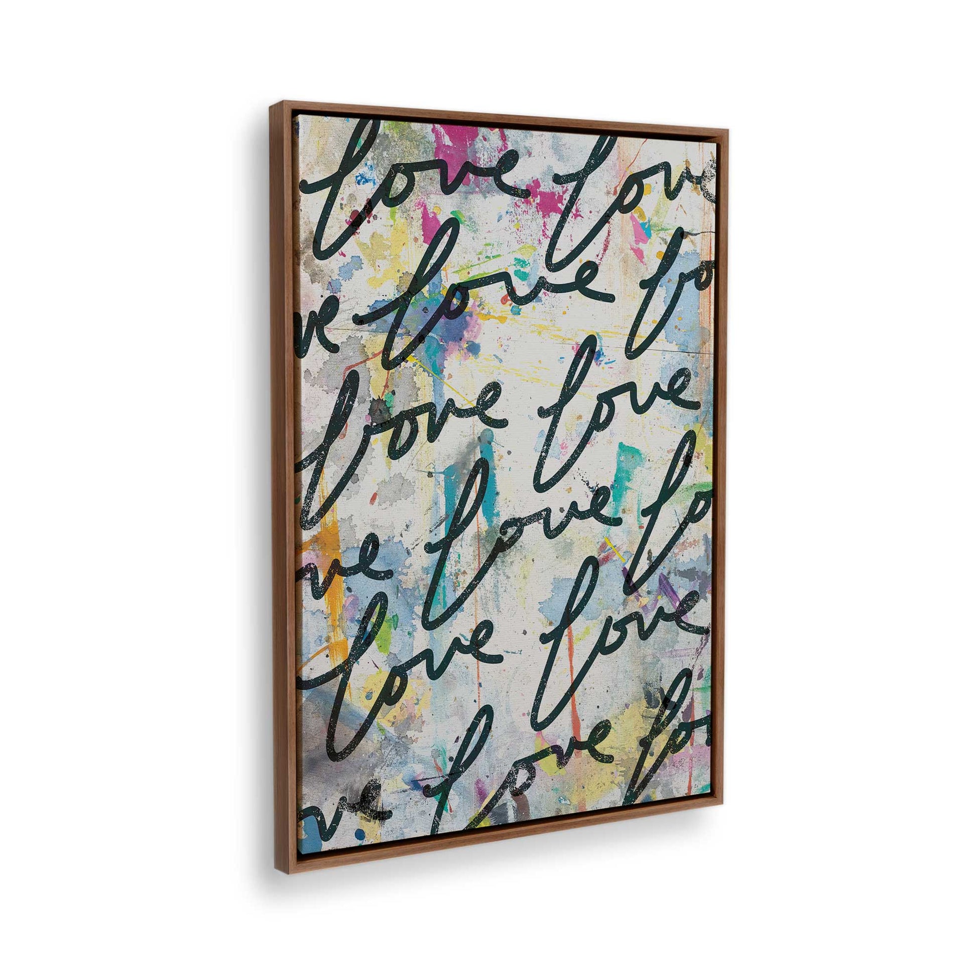 [Color:Walnut], Picture of the corner of the art
