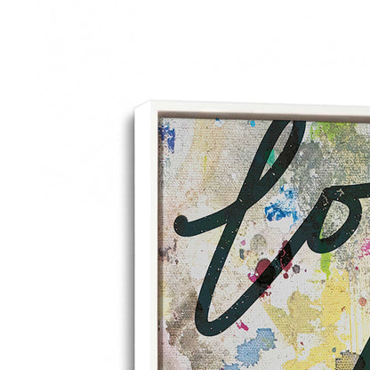 [Color:Opaque White], Picture of art in a White frame at an angle