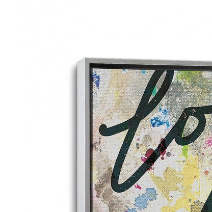[Color:Polished Chrome], Picture of art in a Polished Chrome frame at an angle