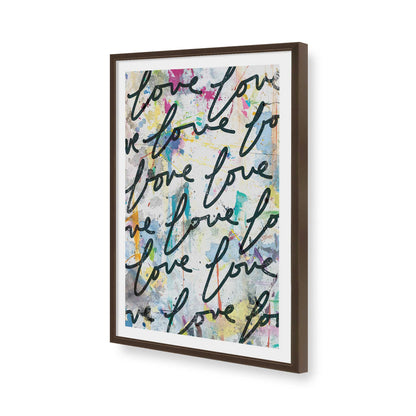 [Color:Belvinder Brown], Picture of art in a Belvinder Brown frame of the corner