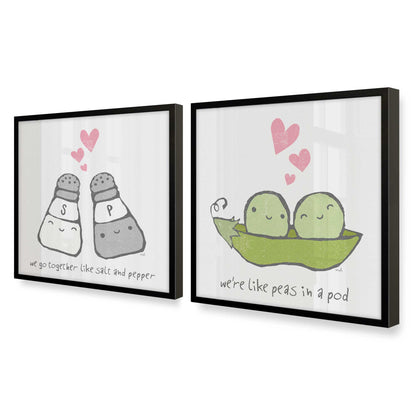 [Color:Satin Black], Picture of art in a Satin Black frame at an angle