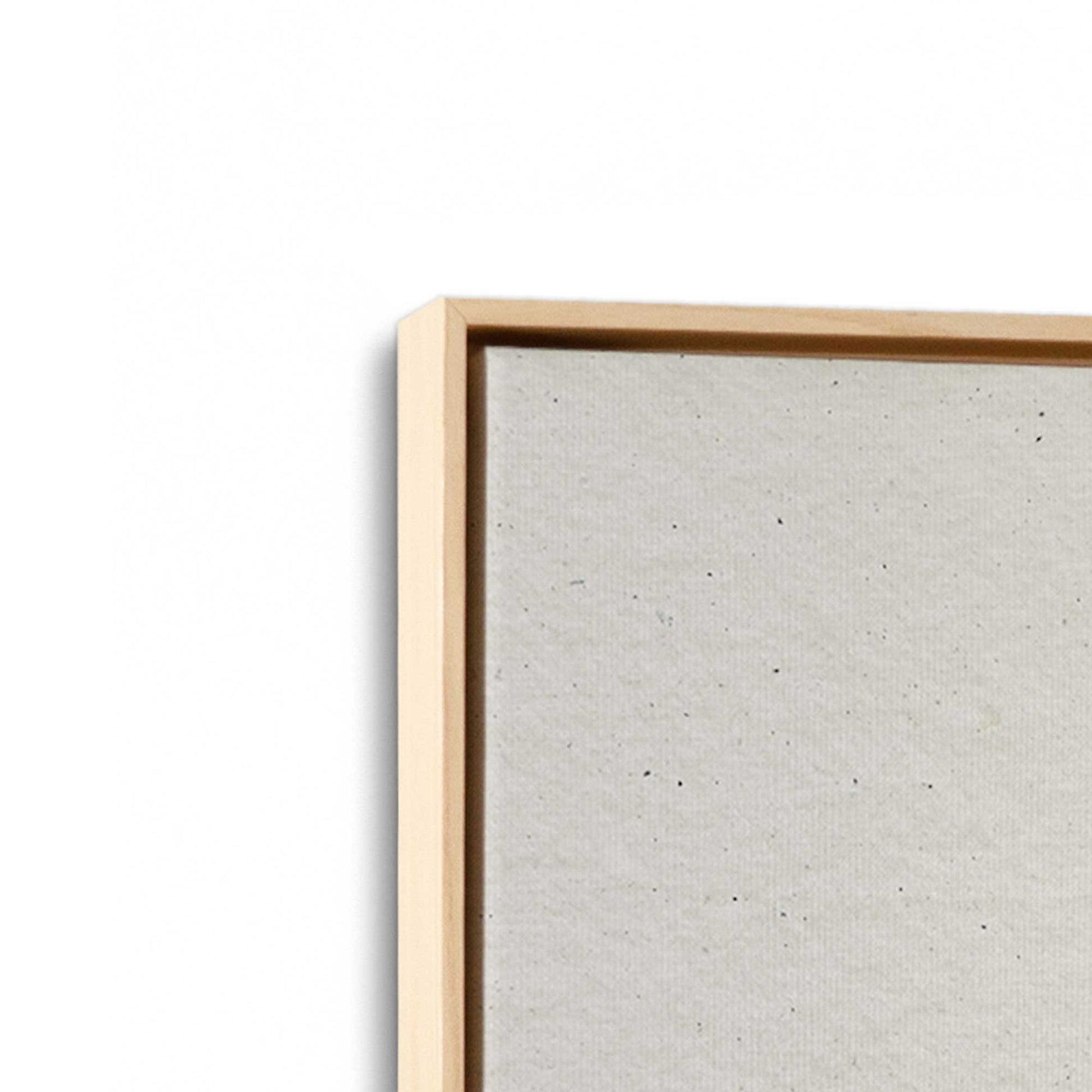 [Color:American Maple], Picture of art in an American Maple frame at an angle