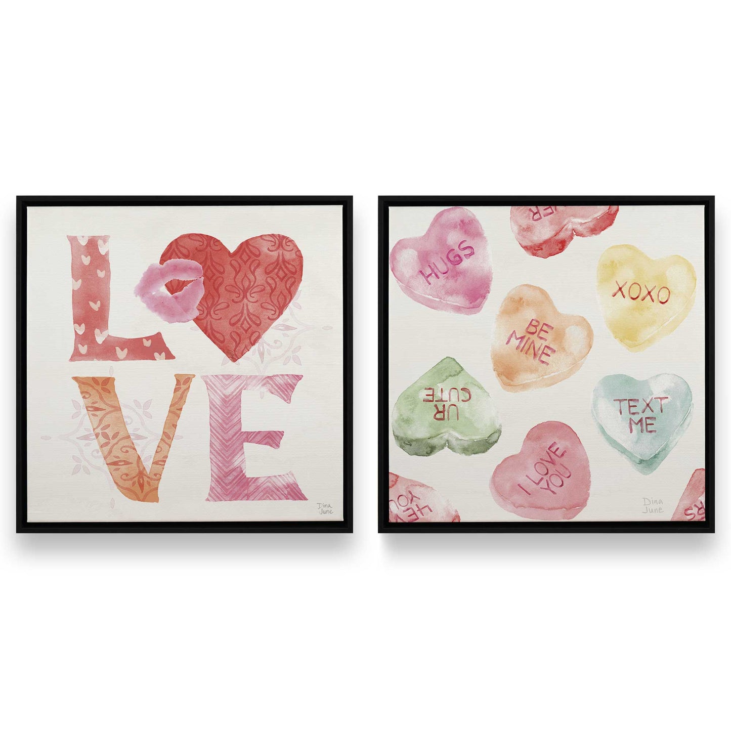 [Color:Satin Black], Picture of art in a Satin Black frame