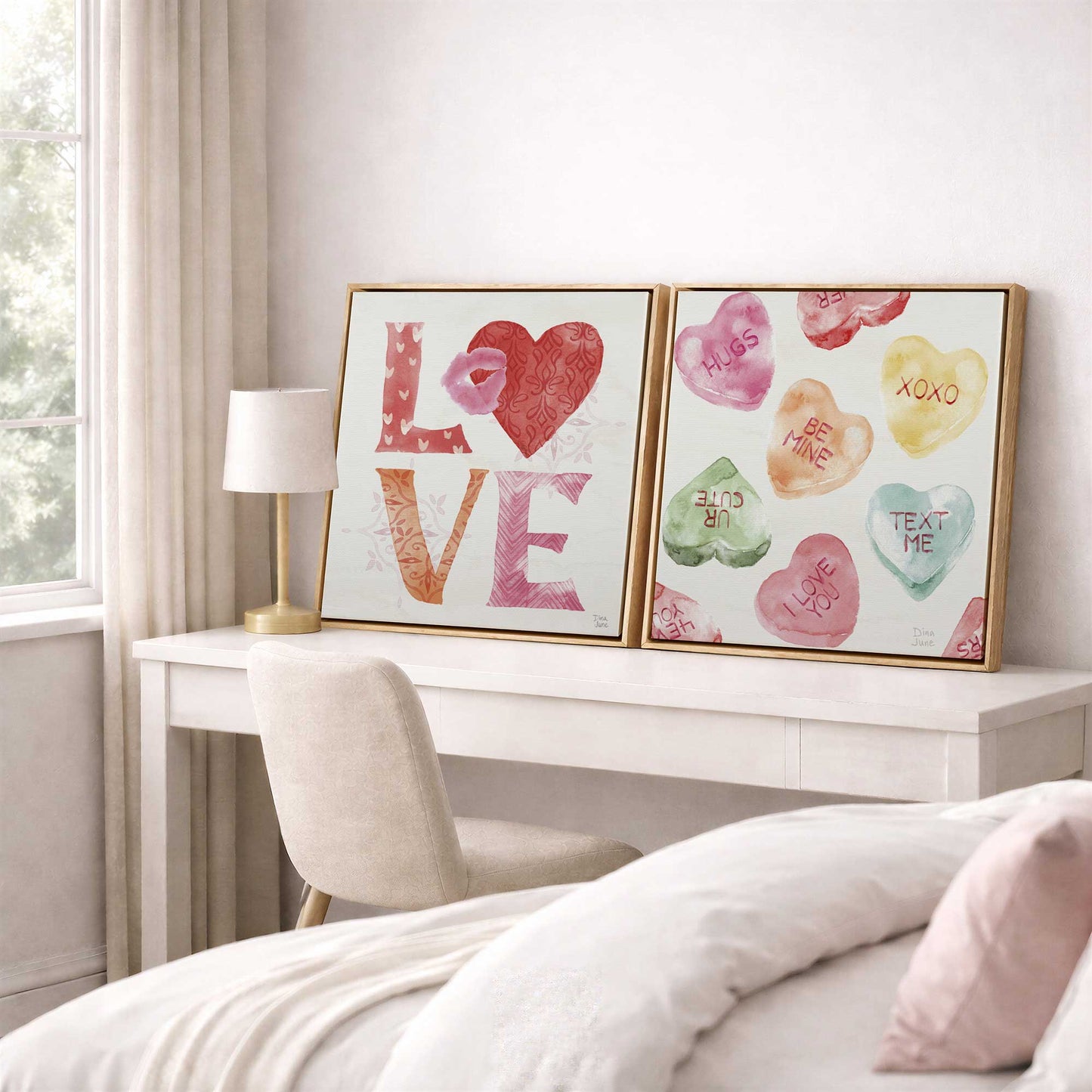 [Color:Polished Gold], Picture of art in a Polished Gold frame