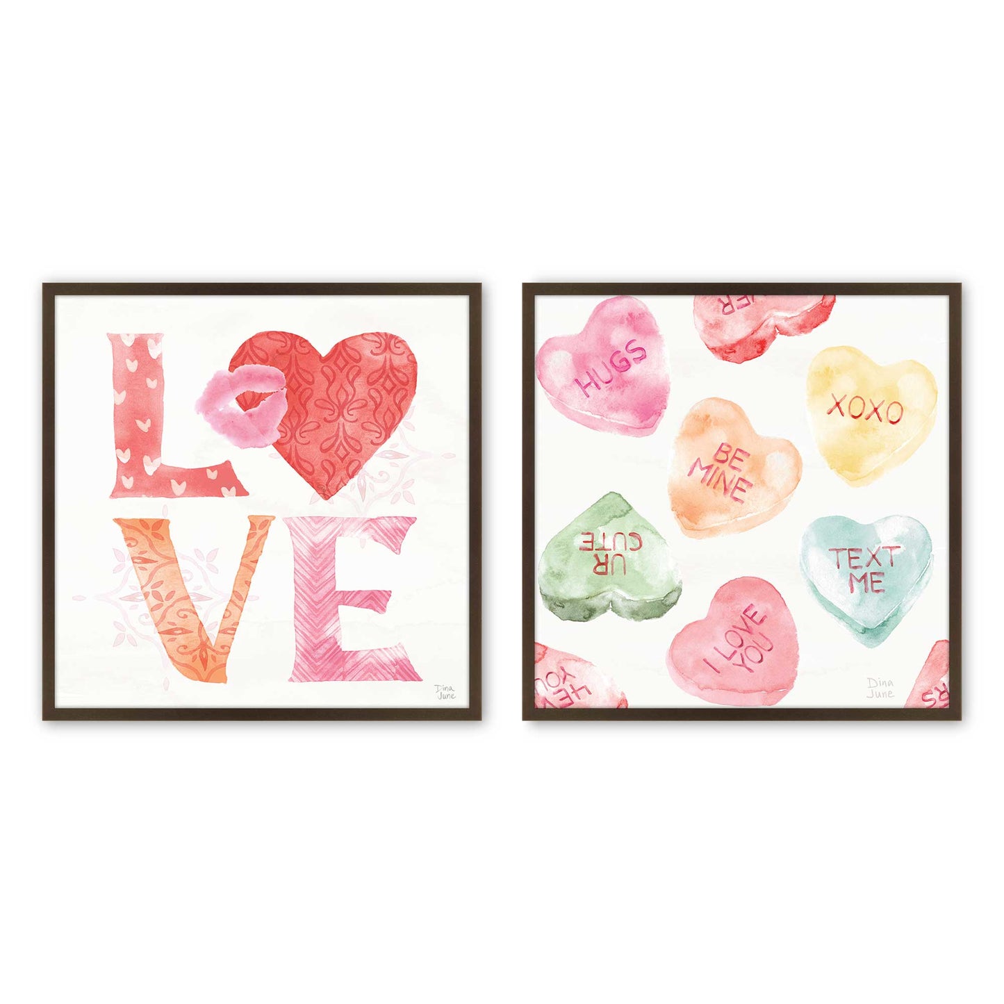 [Color:Belvinder Brown], Picture of art in a Belvinder Brown frame