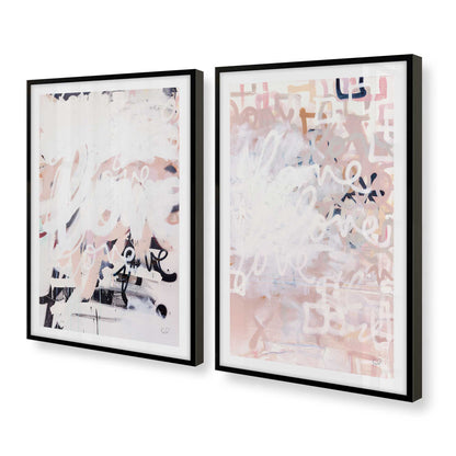 [Color:Satin Black], Picture of art in a Satin Black frame at an angle