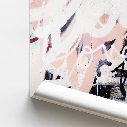 [color:Rolled Print], Picture of close up of art