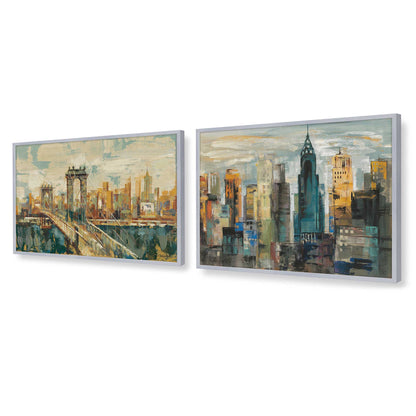 [Color:Polished Chrome], Picture of art in a Polished Chrome frame at an angle