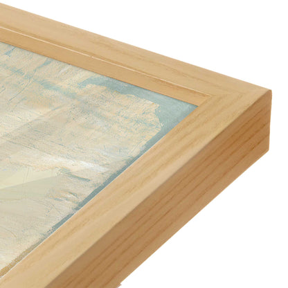 [Color:American Maple], Picture of art in a American Maple frame of the corner