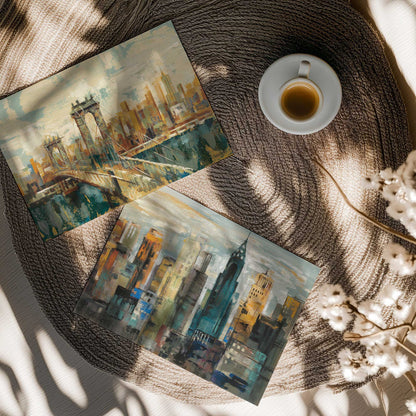 [color:Rolled Print], Picture of art in a room