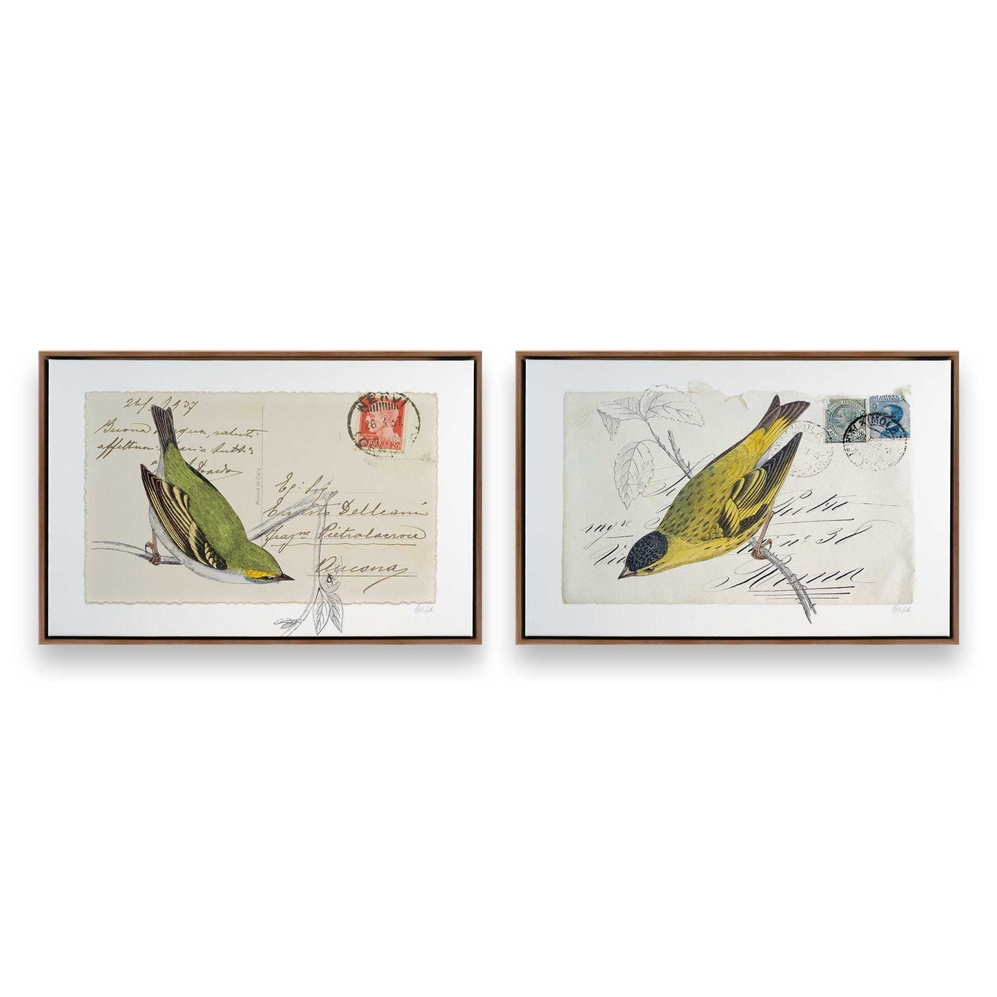 [Color:Walnut], Picture of art in a Walnut frame