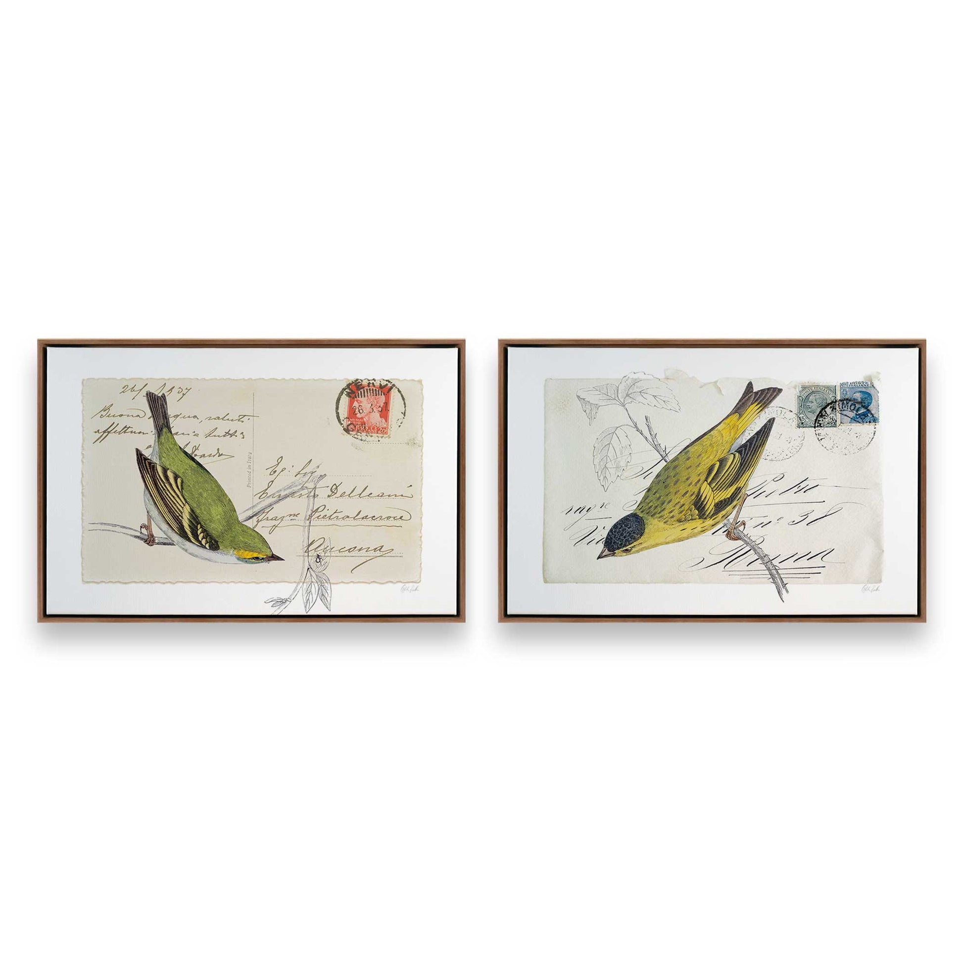 [Color:Walnut], Picture of art in a Walnut frame