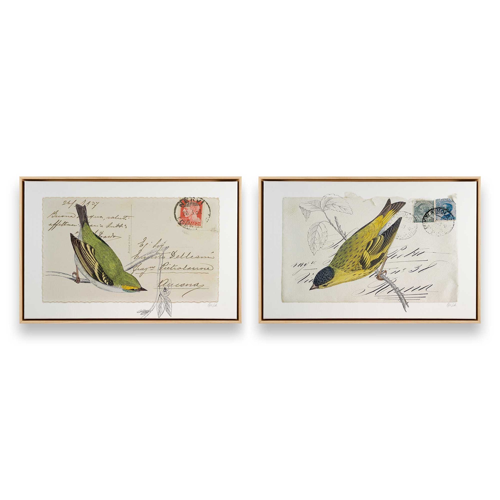 [Color:American Maple], Picture of art in a American Maple frame