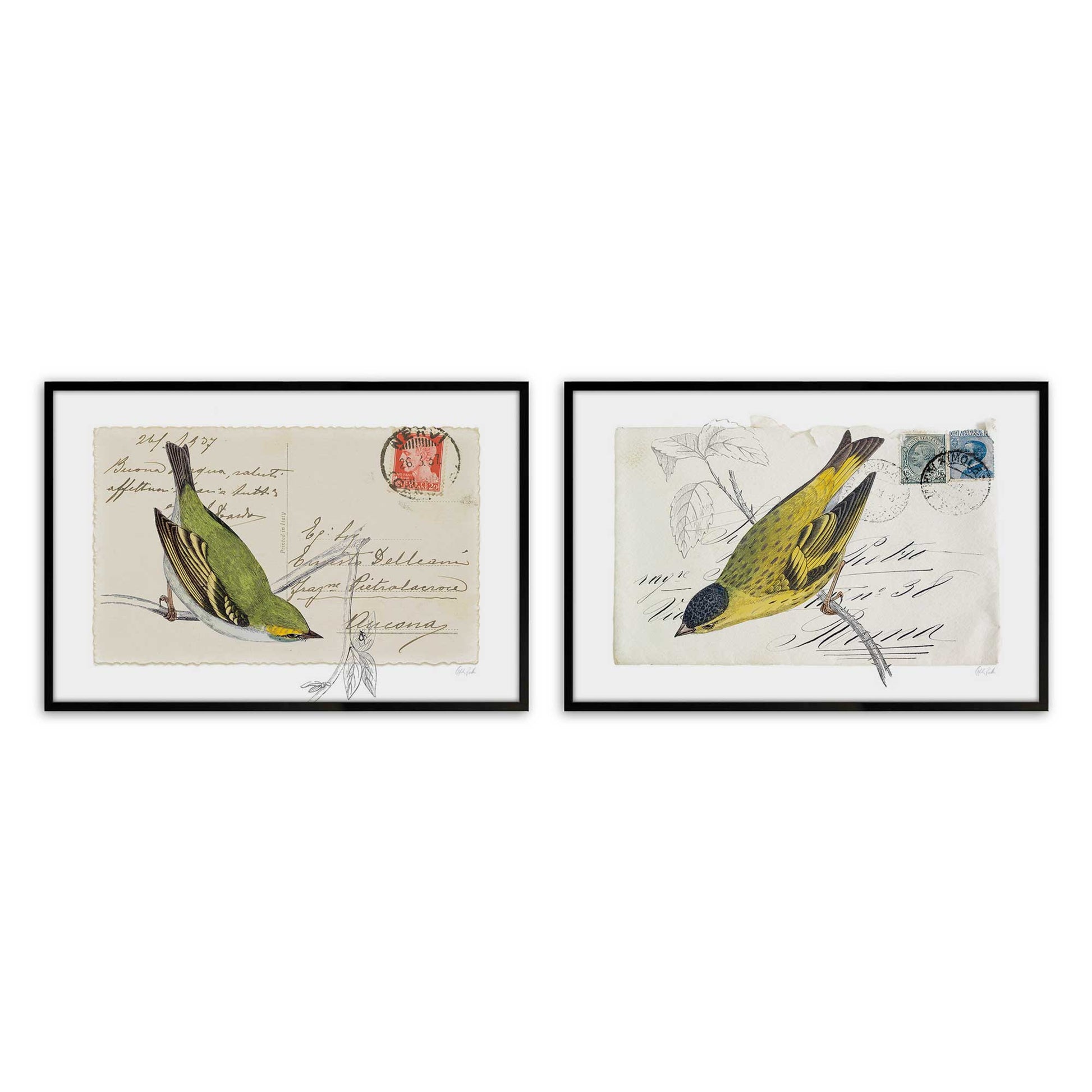 [Color:Satin Black], Picture of art in a Satin Black frame