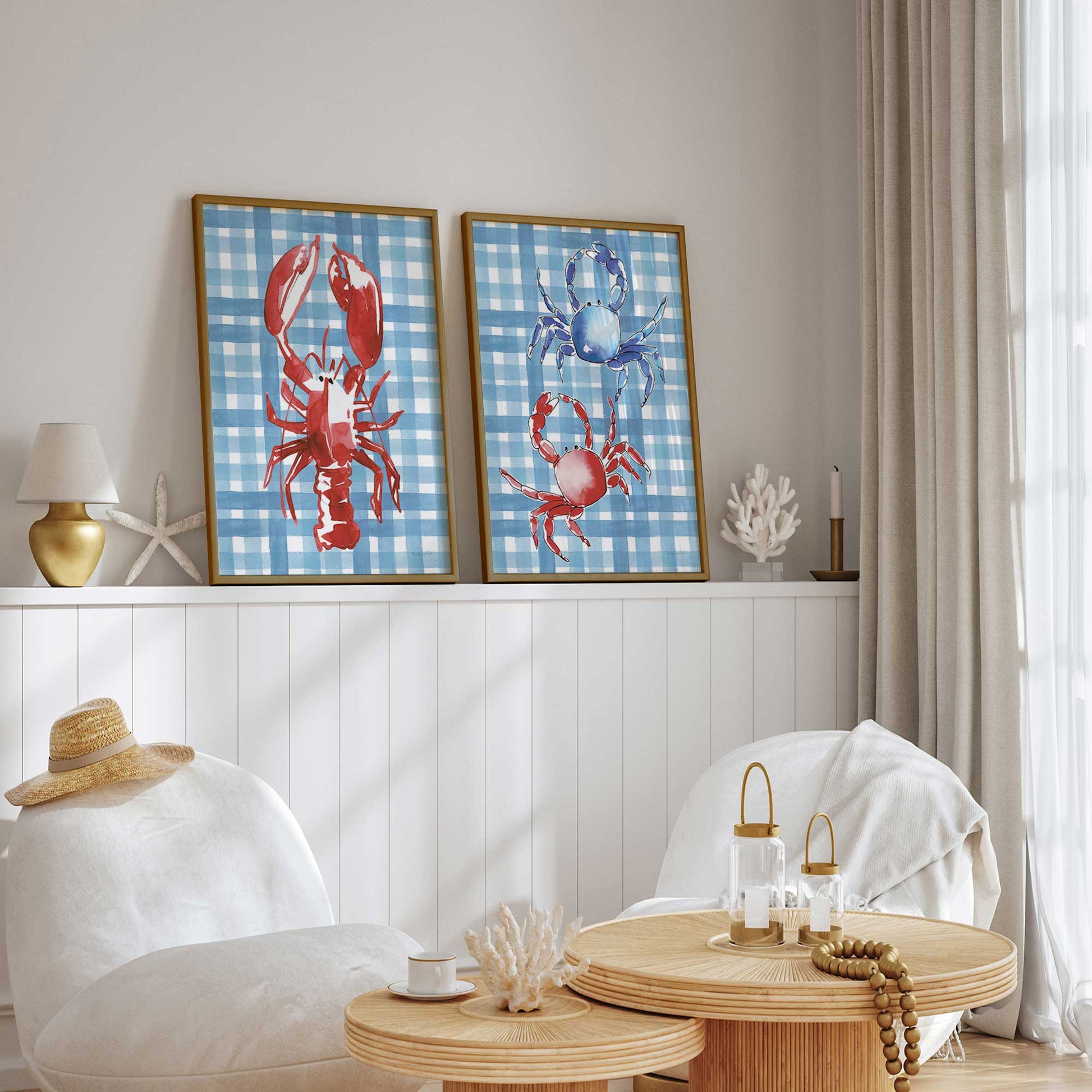 [Color:American Maple], Picture of art in a American Maple frame