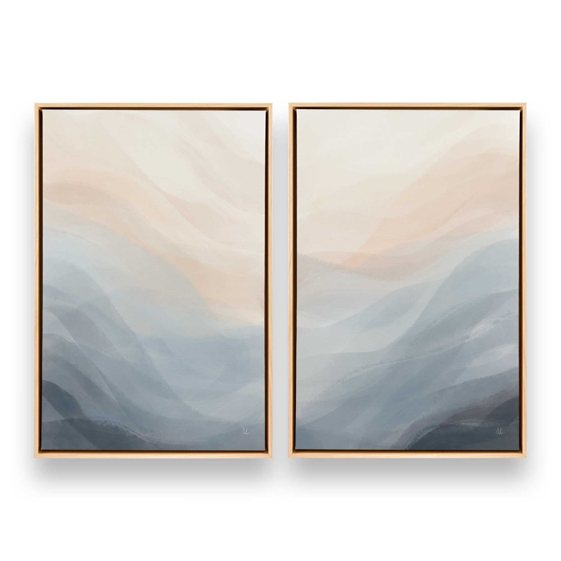 [Color:American Maple], Picture of art in a American Maple frame