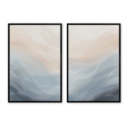 [Color:Satin Black], Picture of art in a Satin Black frame