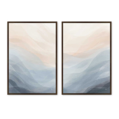 [Color:Belvinder Brown], Picture of art in a Belvinder Brown frame
