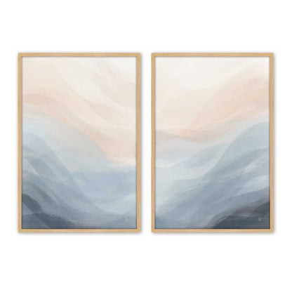 [Color:American Maple], Picture of art in a American Maple frame
