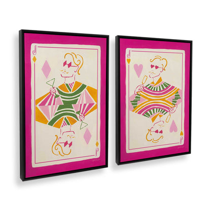 [Color:Satin Black], Picture of art in a Satin Black frame at an angle